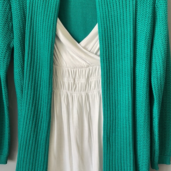 APT9 green white blazer size S - Picture 3 of 8